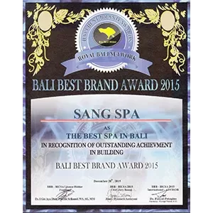 Bali Best Brand award 2015